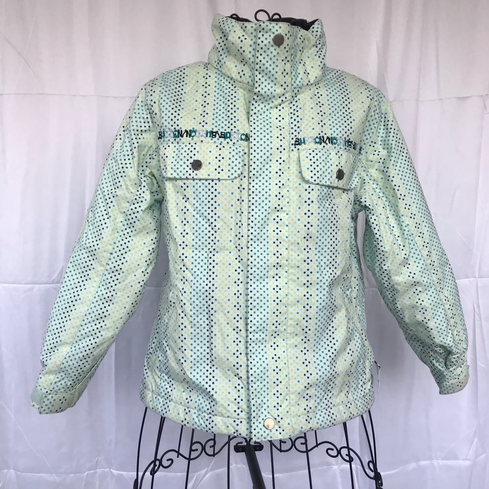 Girls M Burton Snow Ski jacket and Pants matching.
